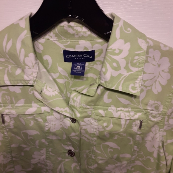 CHARTER CLUB jean jacket SP - Picture 4 of 8